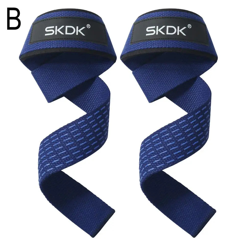 Silicone Weightlifting Straps Anti-Slip Lifting Wrist Crossfit Strength Hand Straps Grips Deadlifts Training Support