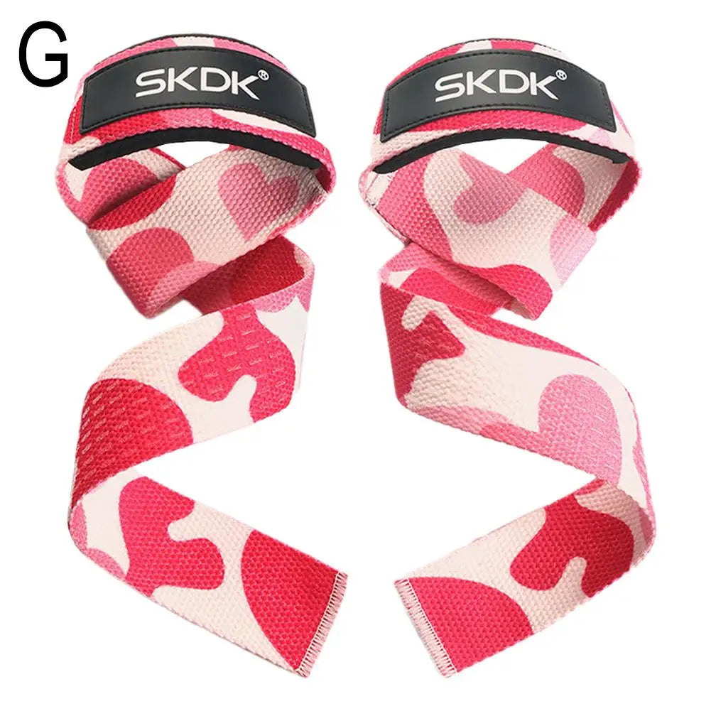 Silicone Weightlifting Straps Anti-Slip Lifting Wrist Crossfit Strength Hand Straps Grips Deadlifts Training Support