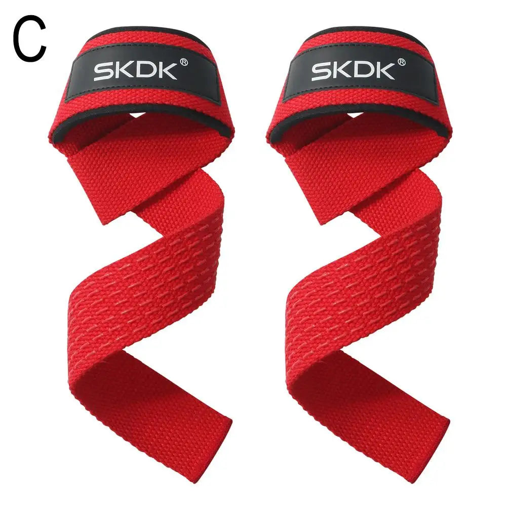 Silicone Weightlifting Straps Anti-Slip Lifting Wrist Crossfit Strength Hand Straps Grips Deadlifts Training Support