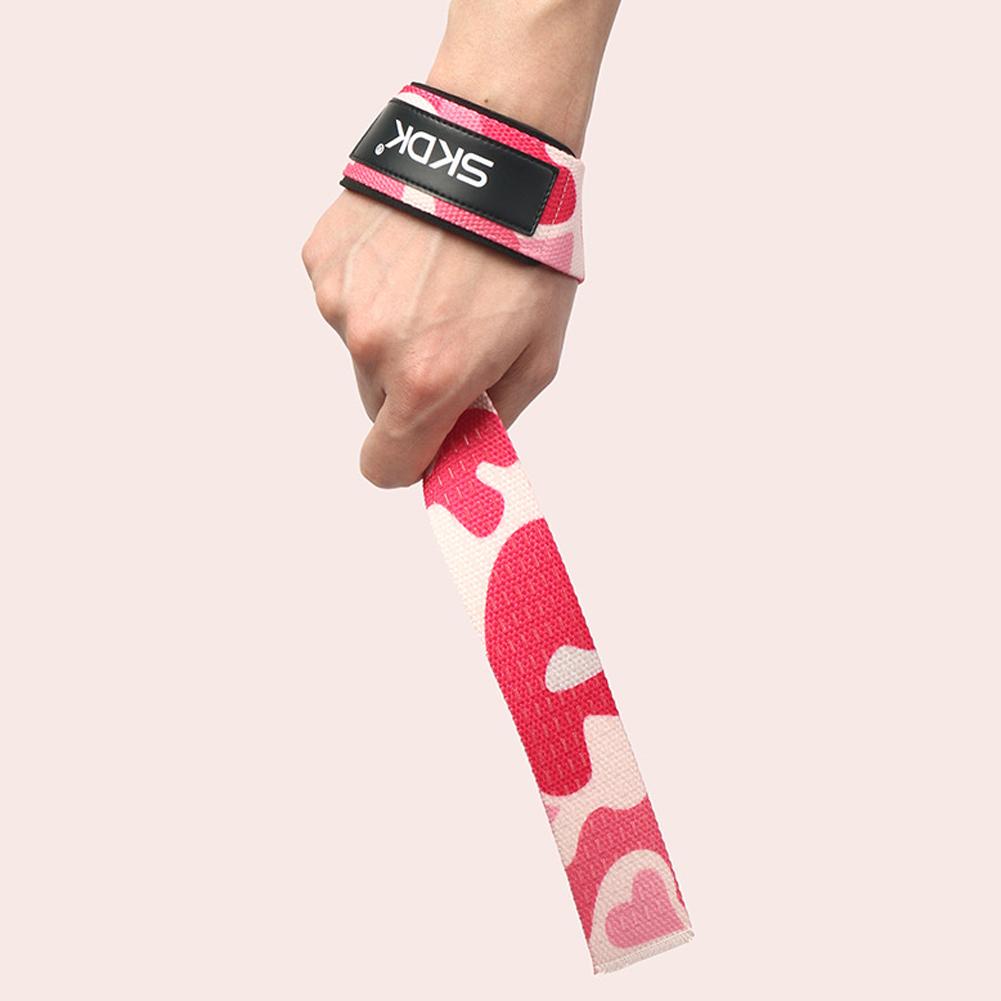 Silicone Weightlifting Straps Anti-Slip Lifting Wrist Crossfit Strength Hand Straps Grips Deadlifts Training Support