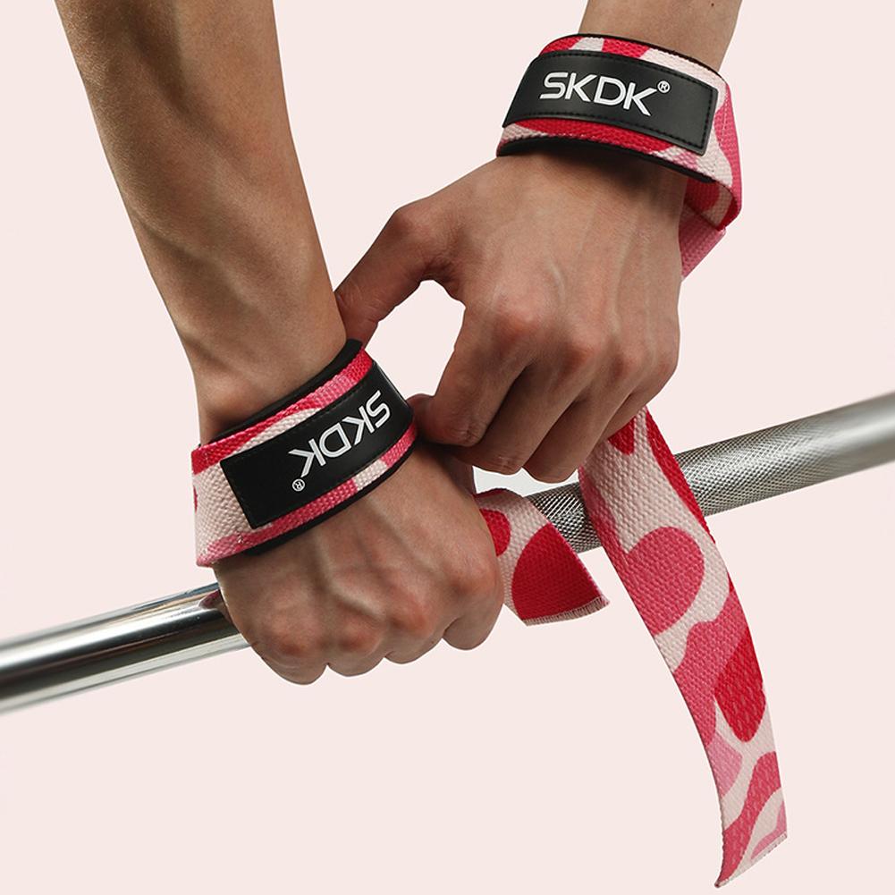 Silicone Weightlifting Straps Anti-Slip Lifting Wrist Crossfit Strength Hand Straps Grips Deadlifts Training Support