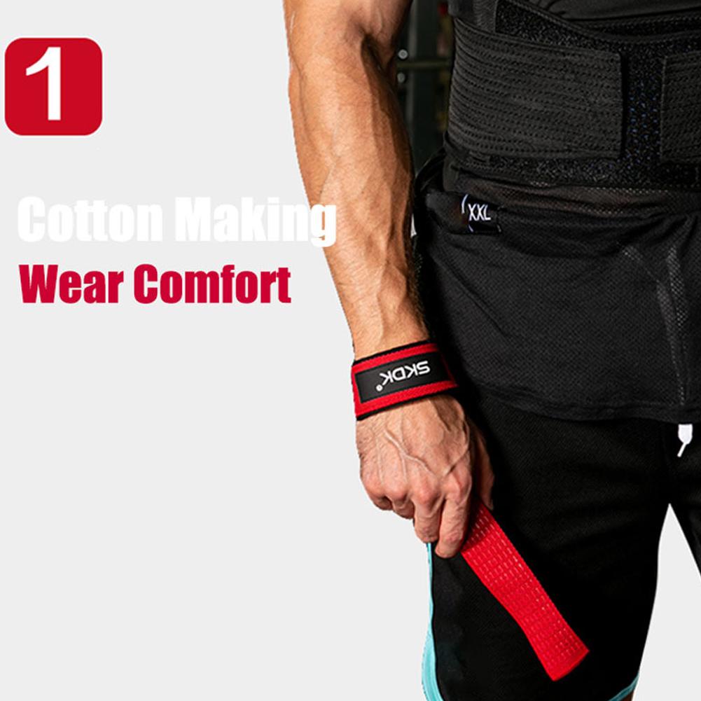 Silicone Weightlifting Straps Anti-Slip Lifting Wrist Crossfit Strength Hand Straps Grips Deadlifts Training Support