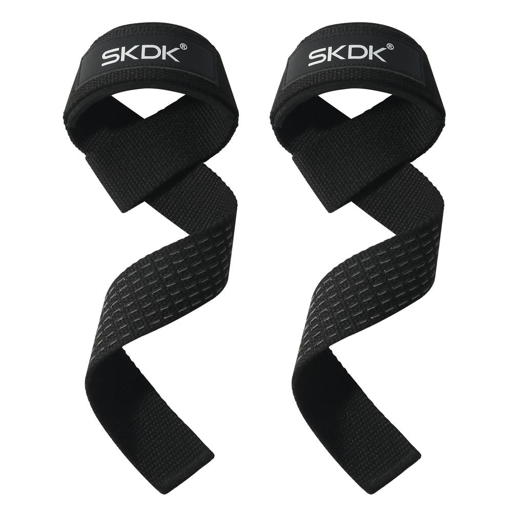Silicone Weightlifting Straps Anti-Slip Lifting Wrist Crossfit Strength Hand Straps Grips Deadlifts Training Support