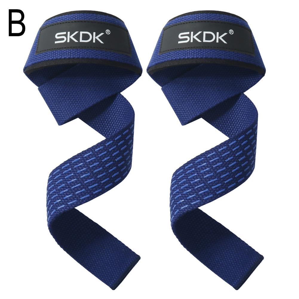 Silicone Weightlifting Straps Anti-Slip Lifting Wrist Crossfit Strength Hand Straps Grips Deadlifts Training Support