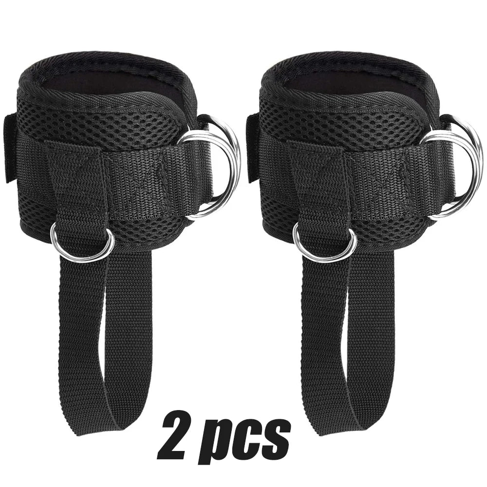 Ankle Straps for Cable Machine, Ankle Attachment for Gym, Ankle-Cuff, Kickback Ankle Strap for Glute Workout, Leg Extensions