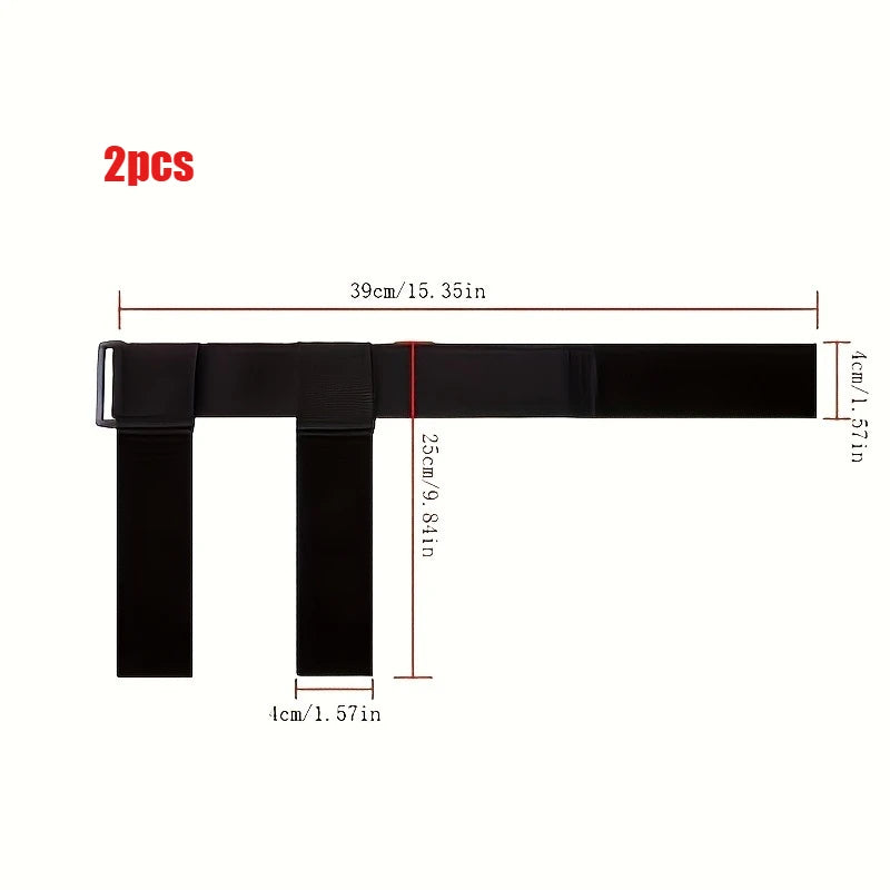 Adjustable Ankle & Calf Training Straps with Buckle Closure - Suitable for Calf Pain, Dumbbell Attachments for Gym Workouts