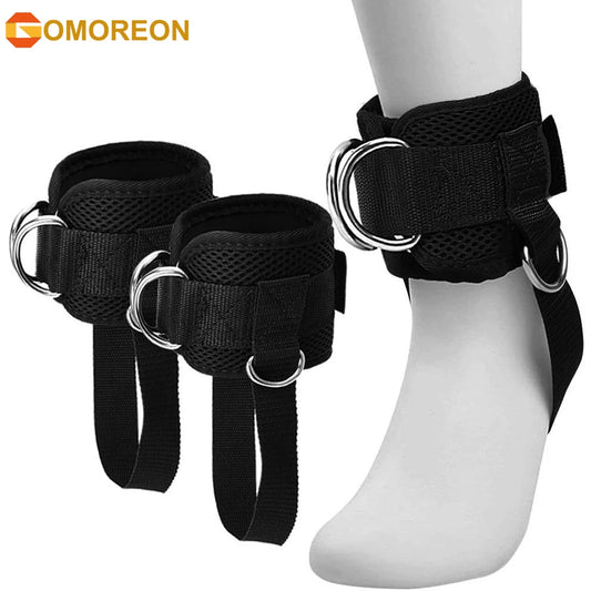 Ankle Straps for Cable Machine, Ankle Attachment for Gym, Ankle-Cuff, Kickback Ankle Strap for Glute Workout, Leg Extensions