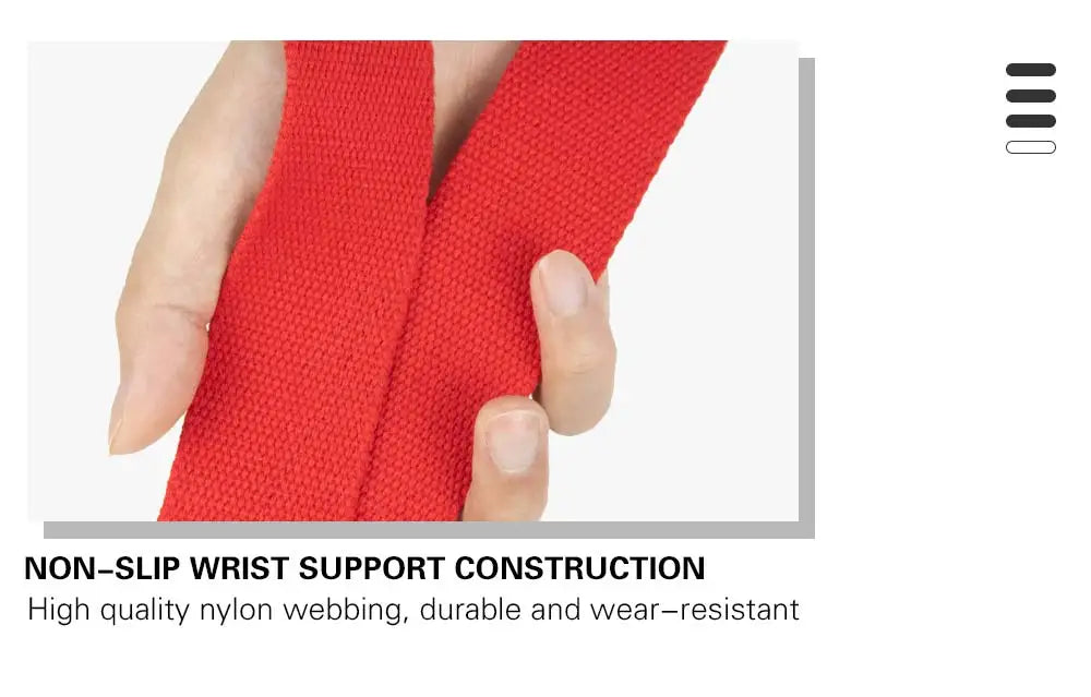 MKAS 1 Pair Gym Lifting Straps Fitness Gloves Anti-slip Hand Wraps Wrist Straps Support For Weight Lifting Powerlifting Training