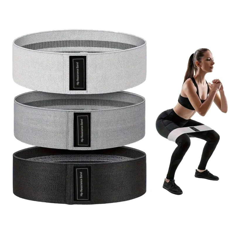 Fabric Resistance Hip Booty Bands Glute Thigh Elastic Workout Squat Circle Stretch Fitness Strips Loops Yoga Gym Equipment